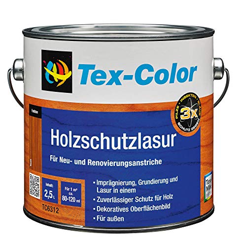 TEX-COLOR HOLZSCHUTZLASUR (0,75L, Kiefer) von TEx Color