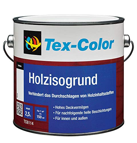 Tex-Color TC6114 Holzisogrund Isoliergrund Weiß 5 Liter innen-außen Tex-Color TC6114 Holzisogrund Isoliergrund Weiß 5 Liter innen-außen von TEx Color