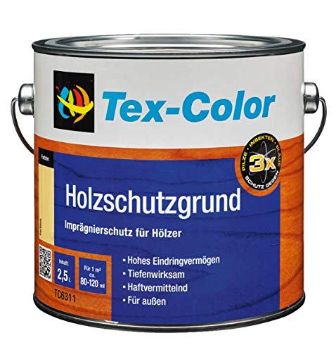 Tex-Color TC6311 Holzschutzgrund Farblos 0,75 L von TEx Color