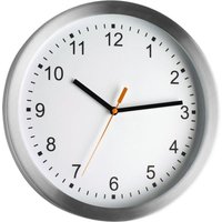 TFA® Wanduhr 98.1045 Ø 29.5 cm silber von TFA®