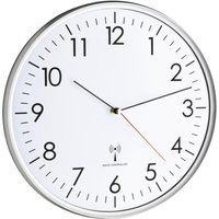 TFA® Funkwanduhr Ø 33 cm silber von TFA®