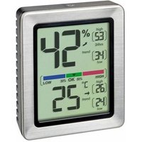 Tfa Dostmann - exacto Thermo-/Hygrometer Silber von TFA Dostmann