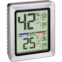 Tfa Dostmann - exacto Thermo-/Hygrometer Silber 30.5047.54.K von TFA Dostmann