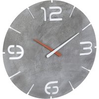 Tfa Dostmann - 60.3536.15 Funk Wanduhr 350 mm x 35 mm Beton-Grau von TFA Dostmann