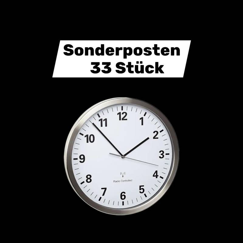 B-Ware Tfa Dostmann 60.3523.02 Funk Wanduhr Küchenuhr Funkuhr Uhr 30.5x4.3cm 33 Stück B-Ware Tfa Dostmann 60.3523.02 Funk Wanduhr Küchenuhr Funkuhr Uhr 30.5x4.3cm 33 Stück von TFA Dostmann