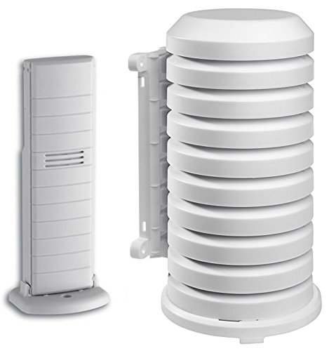 Funk-Außensensor mit Wetterschutzgehäuse TFA 30.3156.WD + TFA 98.1114.02 Temperatur Ersatzsender von TFA Dostmann