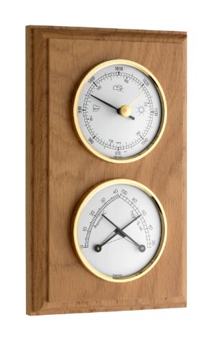 Moderne Wetterstation Eiche hell weiß, D, FE-TFA von TFA Dostmann