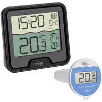 [NEUWERTIG] Tfa Dostmann Marbella Poolthermometer Thermometer Temperaturfühler Pool Schwarz B-Ware von TFA Dostmann