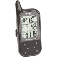 TFA Dostmann 14.1511.01 Grill-Thermometer Alarm, Kabelsensor, Ofen- und Kerntemperatur von TFA Dostmann