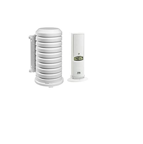 TFA Dostmann 30.3312.02 Thermo-Hygrometer, Sender für Weatherhub Smarthome System Klima-und Heimüberwachung mit Smartphone (Sender 30.3312.02 + Wetterschutzgehäuse 98.1114) von TFA Dostmann