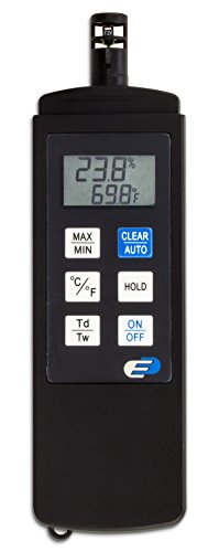 TFA Dostmann 31.1028 Dewpoint Pro digitales Profi-Thermo-Hygrometer, Temperatur- und Luftfeuchtigkeitskontrolle, ideal für professionelle Raumklimamessungen, L 50 x B 20 (50) x H 173 mm von TFA Dostmann