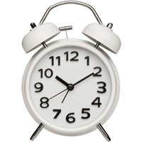 TFA Dostmann 60.1040.02 Quarz Wecker Weiß Alarmzeiten 1 Leisegang-Uhrwerk von TFA Dostmann