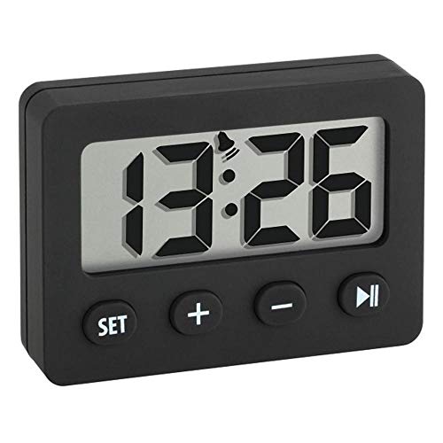 TFA Dostmann Digitalwecker, 60.2014.01, Timer und Stoppuhr, Weckfunktion, Gummibeschichtung, Schwarz,, L 59 x B 14 (30) x H 42 mm TFA Dostmann Digitalwecker, 60.2014.01, Timer und Stoppuhr, Weckfunktion, Gummibeschichtung, Schwarz,, L 59 x B 14 (30) x H 42 mm von TFA Dostmann
