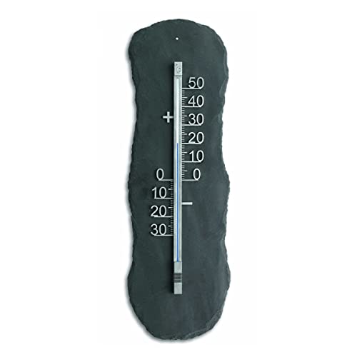 TFA Dostmann Analoges Außenthermometer aus Schiefer, 12.5012, wetterfest, Außentemperaturkontrolle TFA Dostmann Analoges Außenthermometer aus Schiefer, 12.5012, wetterfest, Außentemperaturkontrolle von TFA Dostmann