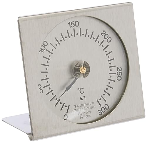 TFA Dostmann Analoges Backofenthermometer, 14.1004.60, aus Metall, hitzebeständig TFA Dostmann Analoges Backofenthermometer, 14.1004.60, aus Metall, hitzebeständig von TFA Dostmann