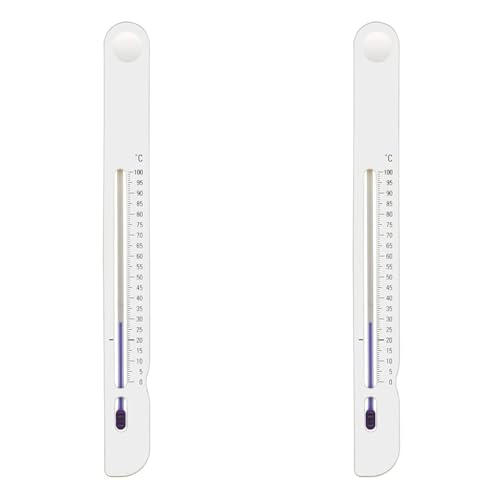 TFA Dostmann Analoges Joghurtthermometer, praktische Küchenhelfer, hohe Genauigkeit, Joghurtherstellung,L 21 x B 7 x H 200 mm (Packung mit 2) von TFA Dostmann