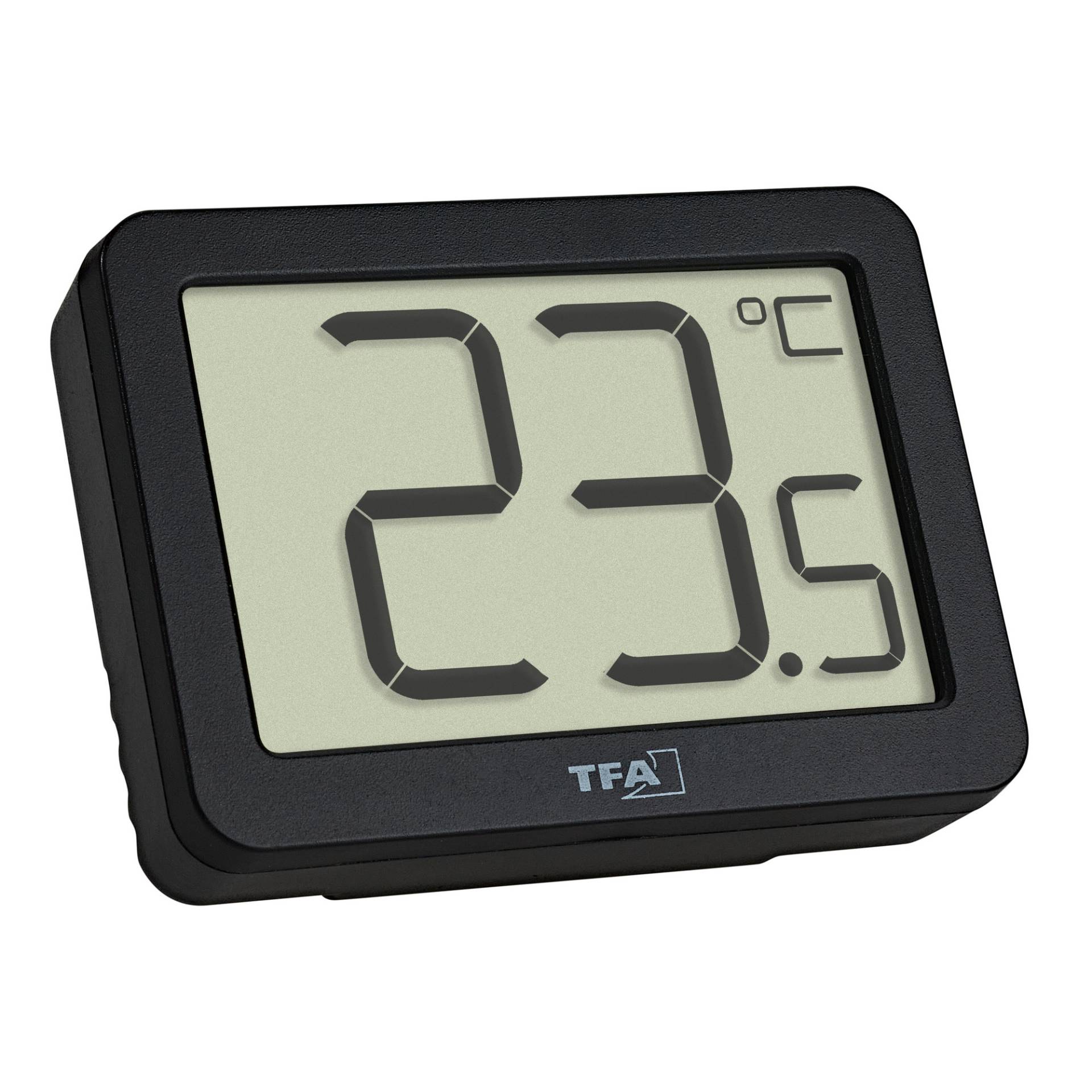 TFA Dostmann Digitales Mini-Thermometer Kunststoff schwarz 5,5 x 1,5 x 4 cm TFA Dostmann Digitales Mini-Thermometer Kunststoff schwarz 5,5 x 1,5 x 4 cm von TFA Dostmann