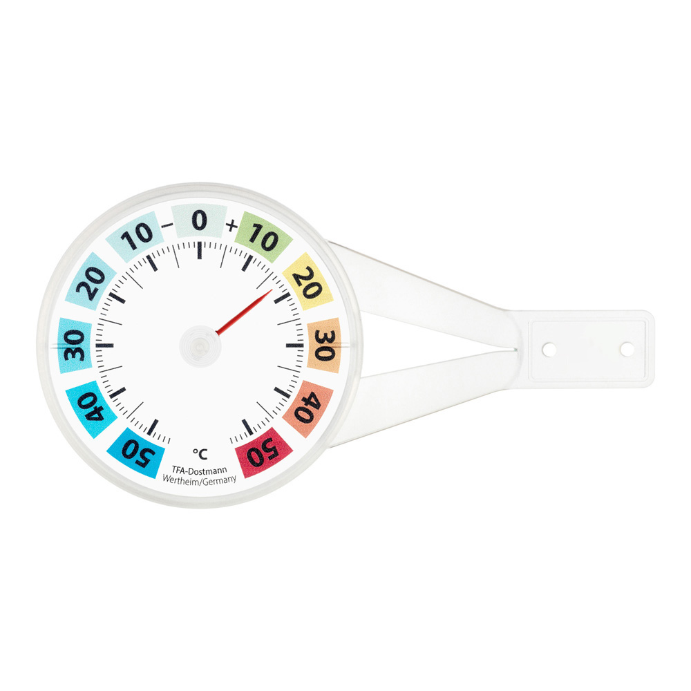 TFA Dostmann Fensterthermometer Kunststoff weiß 14,4 x 2,6 x 7,8 cm TFA Dostmann Fensterthermometer Kunststoff weiß 14,4 x 2,6 x 7,8 cm von TFA Dostmann