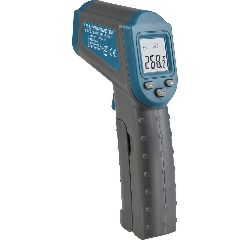TFA Dostmann Infrarot-Thermometer Thermometer 31.1136.20, Berührungslose IR-Messung, HACCP-konform TFA Dostmann Infrarot-Thermometer Thermometer 31.1136.20, Berührungslose IR-Messung, HACCP-konform von TFA Dostmann