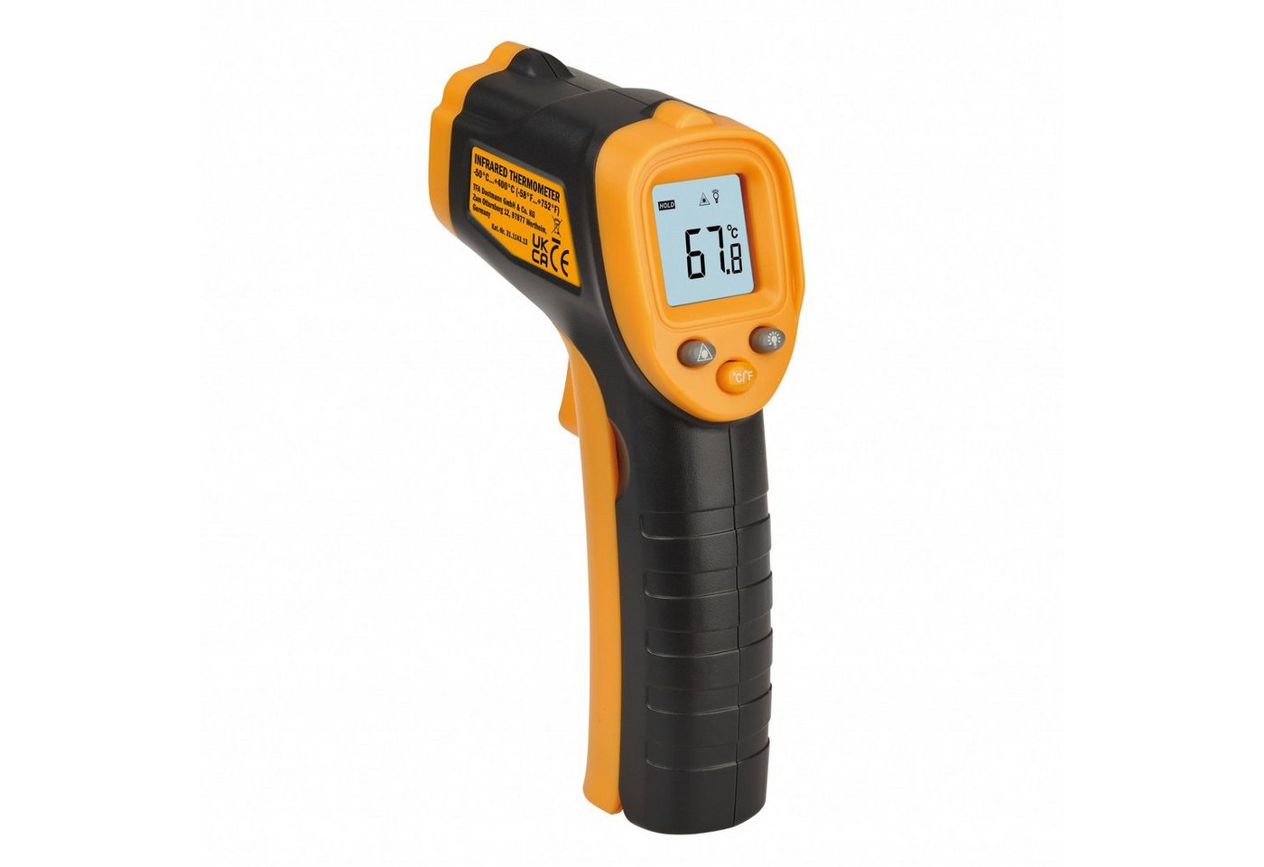 TFA Dostmann Infrarot-Thermometer TFA 31.1143.13 digitales Thermometer Ray Light mit Laservisier HACCP von TFA Dostmann