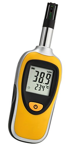 TFA Dostmann Klima Bee Digitales Profi-Thermo-Hygrometer, Messung von Temperatur/Luftfeuchtigkeit, schnell, präzise, vielseitig einsetzbar, L 52 x B 35 x H 165 mm von TFA Dostmann