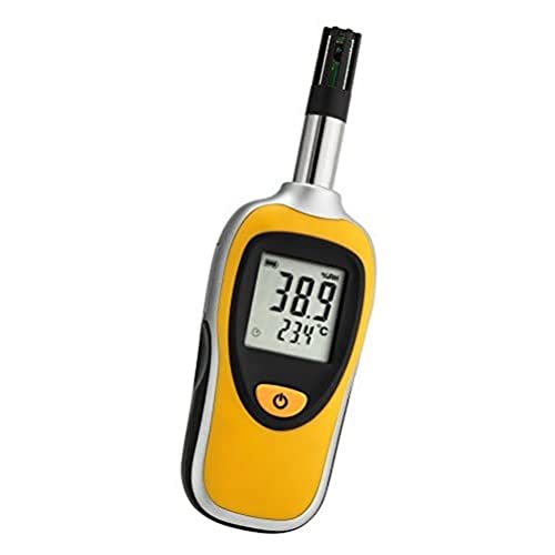 TFA Dostmann Klima Bee Digitales Profi-Thermo-Hygrometer, Messung von Temperatur/Luftfeuchtigkeit, schnell, präzise, vielseitig einsetzbar, L 52 x B 35 x H 165 mm von TFA Dostmann