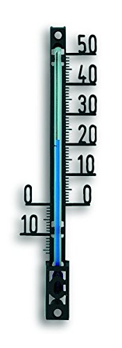 dostmann Klimakurt Aussenthermometer, schwarz, zum Hängen 12600001 von TFA Dostmann