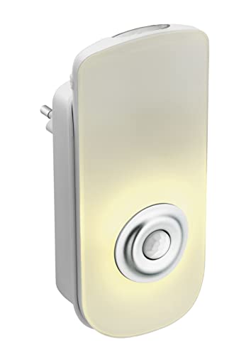 TFA Dostmann LED Multi-Funktions-Sicherheitslampe, 43.2034.02, mit Infrarot-Bewegungssensor, mit aufladbaren Akku, Notlicht, weiß von TFA Dostmann