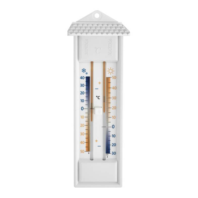 TFA Dostmann Maxima-Minima-Thermometer Kunststoff weiß 8 x 3,2 x 23,2 cm von TFA Dostmann