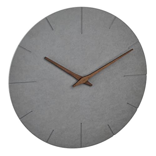 TFA Dostmann Moderne Beton-Optik Wanduhr, 60.3071.10, mit geräuschlosem MDF-Uhrwerk, stilvolle Dekoration für das Zuhause, Wohnzimmeruhr, Küchenuhr, leise, analog, 29,7 x 4,5cm, grau TFA Dostmann Moderne Beton-Optik Wanduhr, 60.3071.10, mit geräuschlosem MDF-Uhrwerk, stilvolle Dekoration für das Zuhause, Wohnzimmeruhr, Küchenuhr, leise, analog, 29,7 x 4,5cm, grau von TFA Dostmann