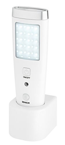 TFA Dostmann Multi-funktions Sicherheitslampe Lumatic Guard Led Sicherheitslampe, Schwarz/Silber, L86 x B59 x H190 mm von TFA Dostmann