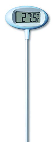 TFA Dostmann Orion digitales Design-Gartenthermometer, 30.2024.06, großes Display, zum Einstecken in den Boden, wetterfest, L 230 x B 100 x H 800 mm von TFA Dostmann