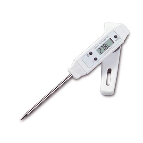 TFA Dostmann Pocket-Digitemp S digitales Einstichthermometer, Taschenformat, abwaschbar, Profi-Einsatz, Temperaturkontrolle, L 20 x B 16 x H 152 mm von TFA Dostmann