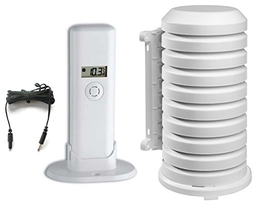 TFA Dostmann Temperatur-Sender 30.3181.IT mit Kabelfühler für Klimalogg Pro (Sender 30.3181 + 98.1114 Wetterschutzgehäuse) von TFA Dostmann