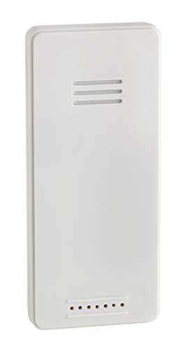 TFA Dostmann Temperatursender, 30.3236.02, Ersatzsender für digitalen Funk-Wecker Multicolor (60.2548), zur Temperaturkontrolle, weiß von TFA Dostmann