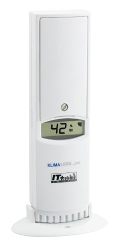 TFA Dostmann Thermo-Hygro-Sender mit Display, 30.3180.IT, für TFA Klimalogg Pro,L 44 (76) x B 24 (57) x H 160 (165) mm von TFA Dostmann