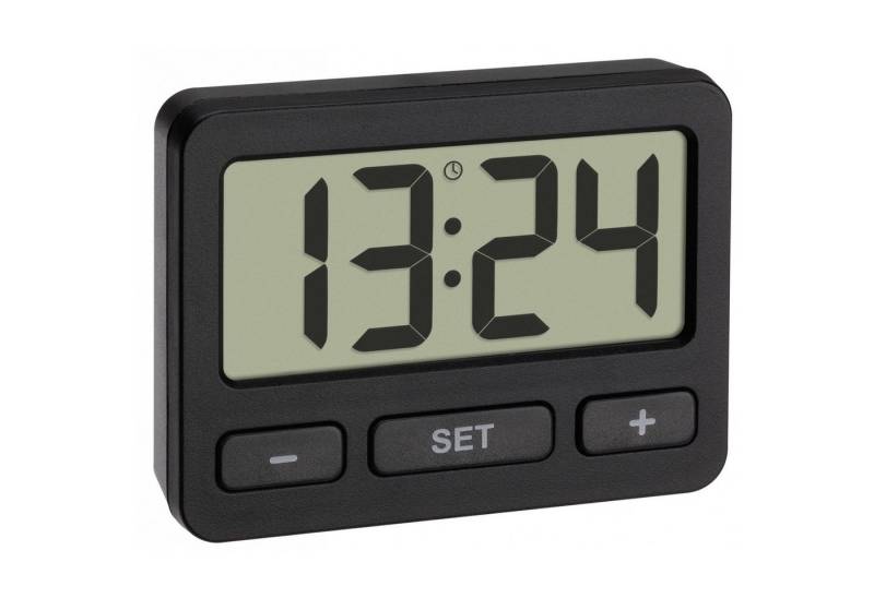 TFA Dostmann Uhr TFA 60.2035.01 kleine Digitaluhr Reiseuhr Quarzuhr Küchenuhr von TFA Dostmann