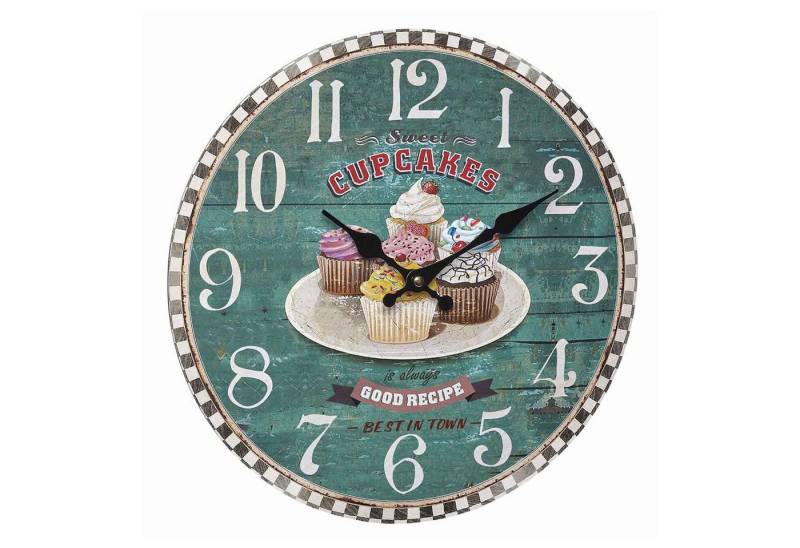 TFA Dostmann Wanduhr TFA 60.3045 analoge Vintage Quarzuhr, 337 mm, Retro Motiv TFA Dostmann Wanduhr TFA 60.3045 analoge Vintage Quarzuhr, 337 mm, Retro Motiv von TFA Dostmann