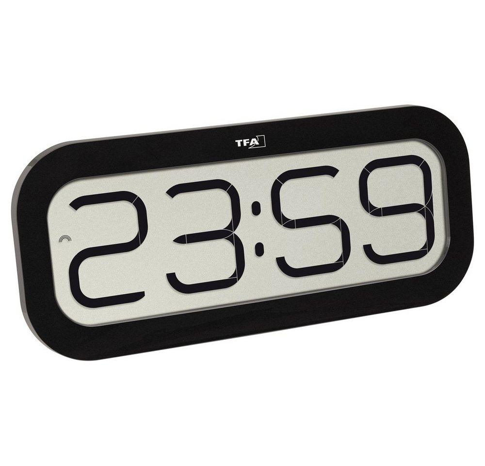 TFA Dostmann Wanduhr TFA Dostmann 60.4514.01 Funk Wanduhr 28 mm x 321 mm x 140 mm Schwarz TFA Dostmann Wanduhr TFA Dostmann 60.4514.01 Funk Wanduhr 28 mm x 321 mm x 140 mm Schwarz von TFA Dostmann