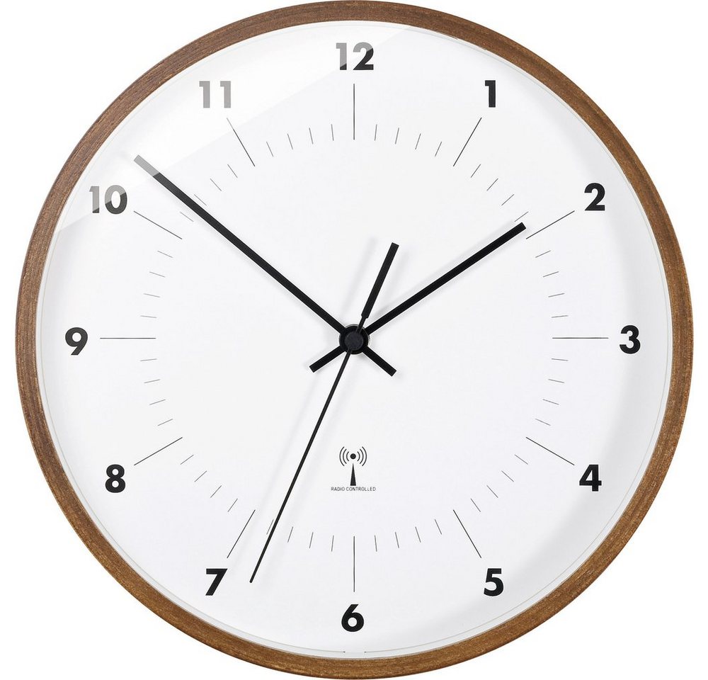 TFA Dostmann Wanduhr TFA Dostmann 98.1097 Funk Wanduhr 25.5 cm x 5 cm Holz TFA Dostmann Wanduhr TFA Dostmann 98.1097 Funk Wanduhr 25.5 cm x 5 cm Holz von TFA Dostmann