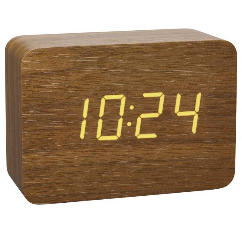 TFA Dostmann Wecker TFA Dostmann 60.2549.08 Funk Wecker Holz, Braun Alarmzeiten 1 von TFA Dostmann
