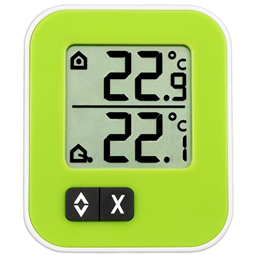 TFA Dostmann Moxx digitales Innen-Außen-Thermometer, Höchst- und Tiefwerte, zur Temperaturüberwachung, L 57 x B 13 (33) x H 69 mm TFA Dostmann Moxx digitales Innen-Außen-Thermometer, Höchst- und Tiefwerte, zur Temperaturüberwachung, L 57 x B 13 (33) x H 69 mm von TFA Dostmann