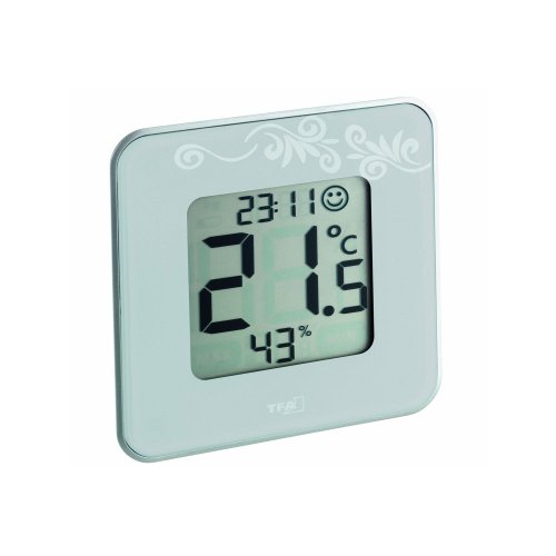 TFA Dostmann Style digitales Thermo-Hygrometer, 30.5021.02, Taupe, zur Raumklimakontrolle, L 105 x B 14 (41) x H 105 mm TFA Dostmann Style digitales Thermo-Hygrometer, 30.5021.02, Taupe, zur Raumklimakontrolle, L 105 x B 14 (41) x H 105 mm von TFA Dostmann