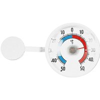 Tfa Dostmann - Fenster-Thermometer mit Selbstklebefolie Ø7,3cm von TFA Dostmann