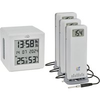 Tfa Dostmann - TFA.me Starter Set wlan Gateway ID-01 mit 3 Sendern ID-A3 Funk-Thermometer digital Weiß von TFA Dostmann