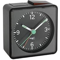 Tfa Dostmann - 60.1013.01 Quarz Wecker Schwarz Alarmzeiten 1 Fluoreszierend Zeiger von TFA Dostmann
