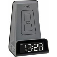 Tfa 60.2033.10 icon Charge Digitalwecker mit Ladestation von TFA Dostmann