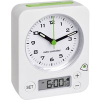 Tfa Dostmann - 60.1511.02 Funk Wecker Weiß Fluoreszierend Zeiger von TFA Dostmann