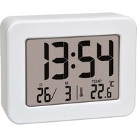 60.2044.02 Quarz Wecker Weiß Alarmzeiten 1 - Tfa Dostmann von TFA Dostmann
