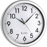 TFA Dostmann 60.3519.02 Funk Wanduhr 30.8 cm x 4.3 cm Silber von TFA Dostmann